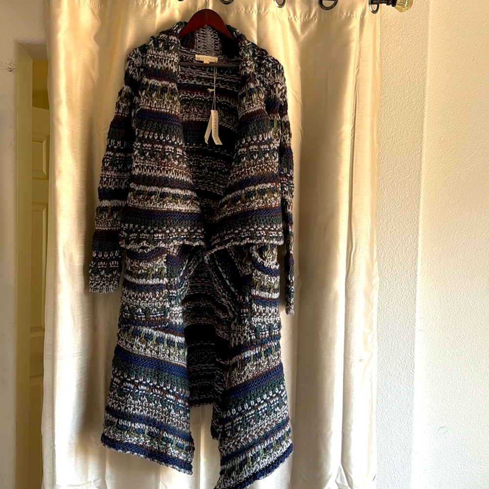 NWT Knitted Long Cardigan